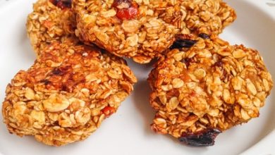 galletas veganas de avena y manzana recetas saludables