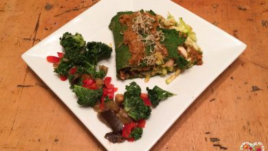 Receta de crepes de espinacas